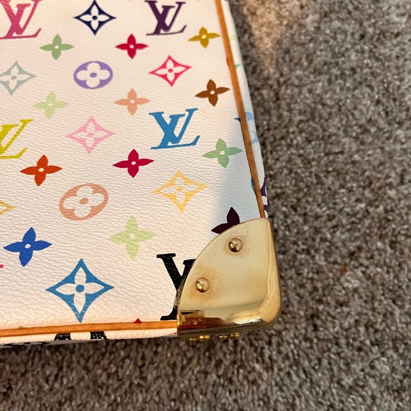 Louis Vuitton Monogram Multicolor Murakami Boulogne White - Picture 9 of 16